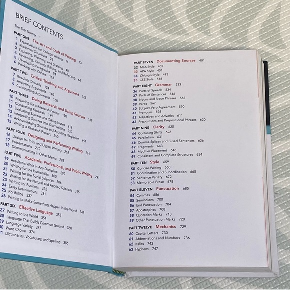 The St. Martin's Handbook eight edition By Andrea A. Lundsford - Picture 2 of 7